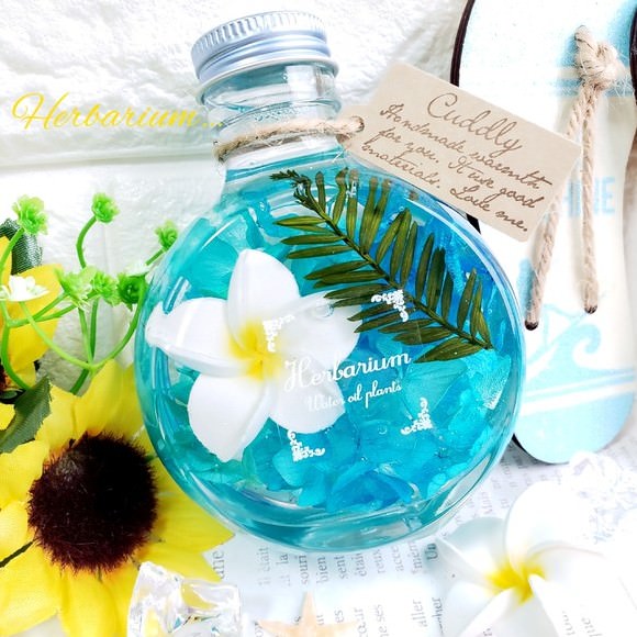 MK プルメリア ハーバリウム